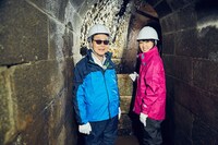 「ブラタモリ」横浜編のワンシーン。(c)NHK