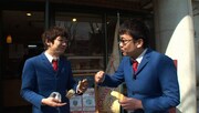 新ロケ企画「半径1kmの旅」に登場する銀シャリ。(c)読売テレビ
