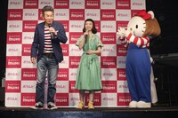 「ポケムヒ」シリーズのPRイベントの様子。