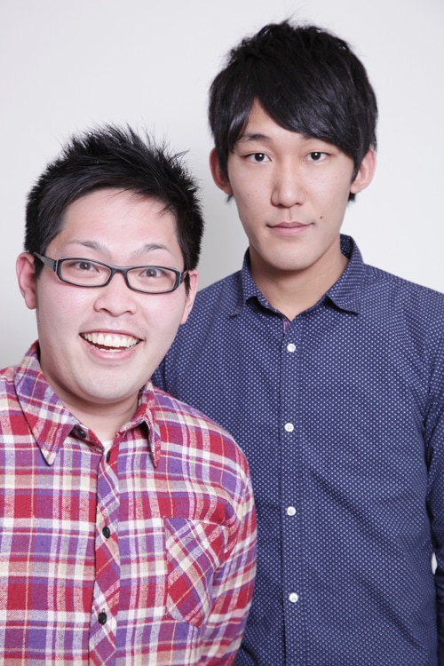 大黒天。左からしょうへい、大河内敦揮。