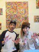 左からげんき～ず・元気☆たつや、キシモトマイ。