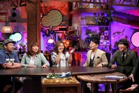 （左から）ケンドーコバヤシ、海原やすよ ともこ、雨上がり決死隊。(c)ABC