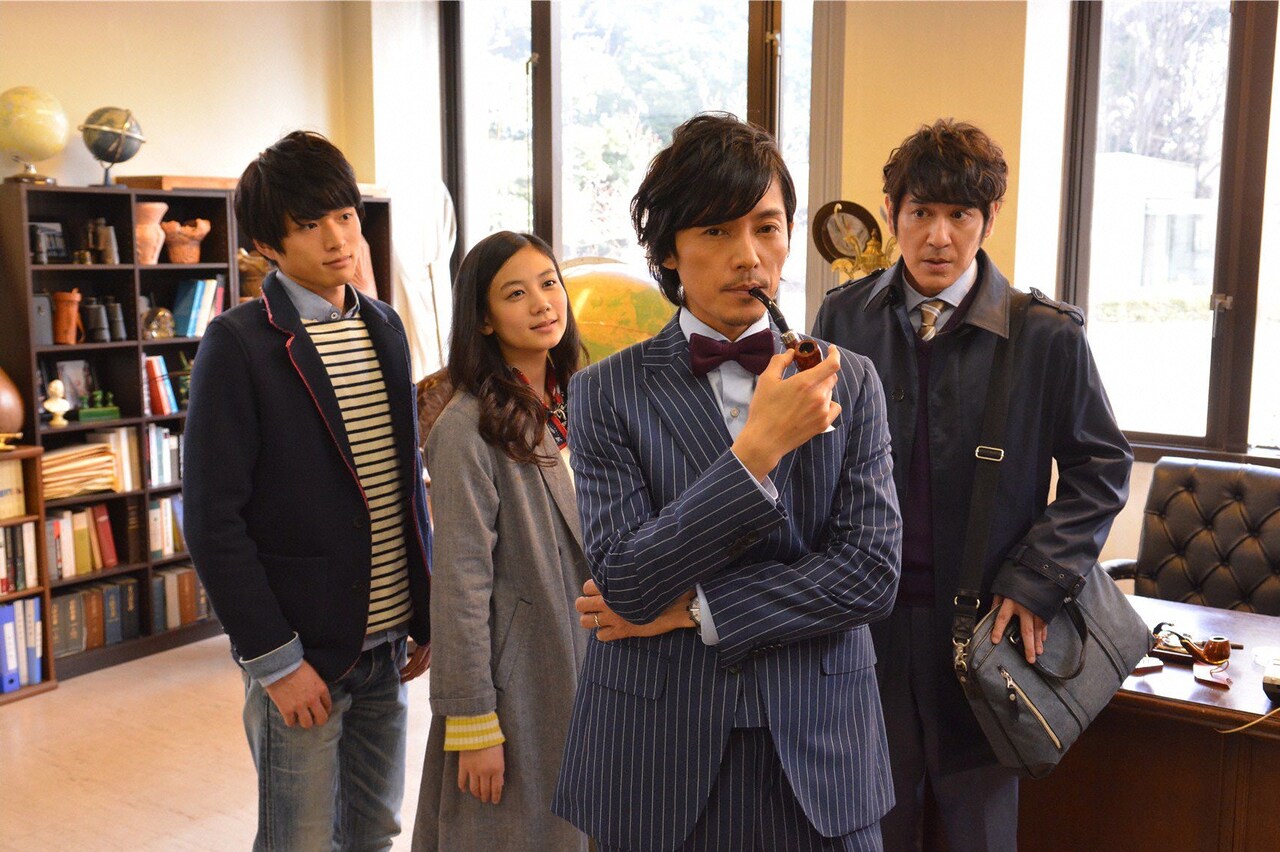 「ドラマスペシャル 叡古教授の事件簿」のワンシーン。(c)テレビ朝日