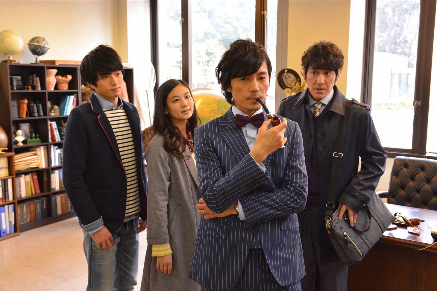 「ドラマスペシャル 叡古教授の事件簿」のワンシーン。(c)テレビ朝日