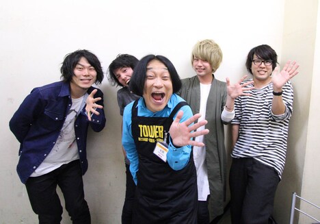 cinema staffと永野。