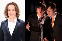 左が「火花」を翻訳したチャド・マレーンのチャド。