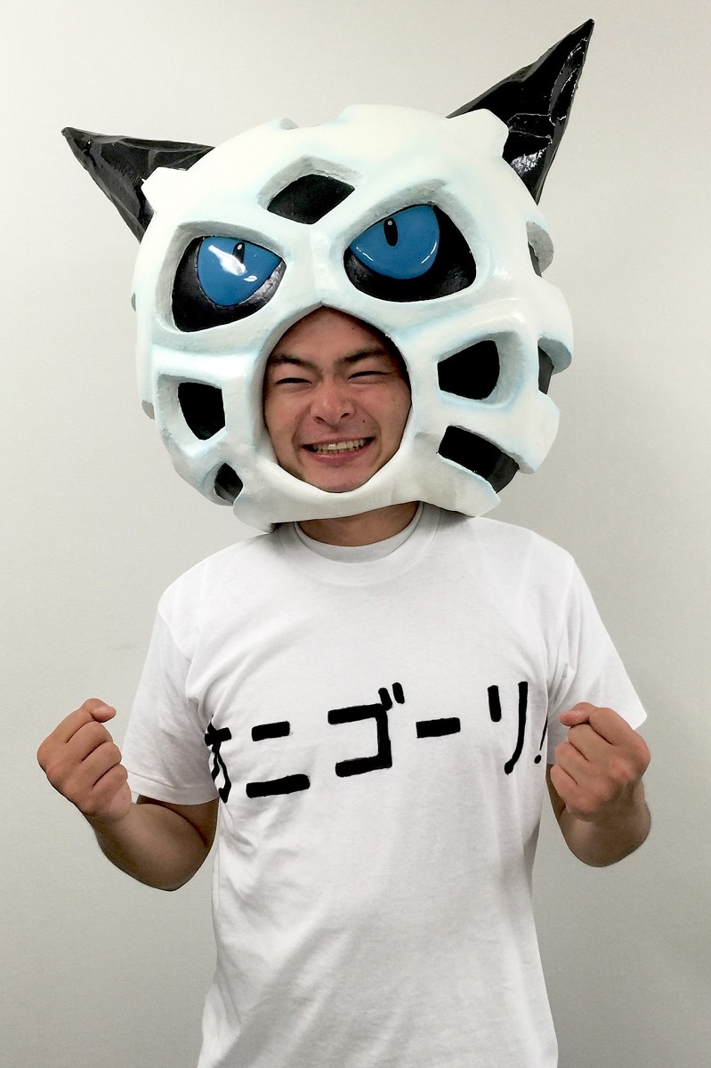 オニゴーリの声を務めるあばれる君。