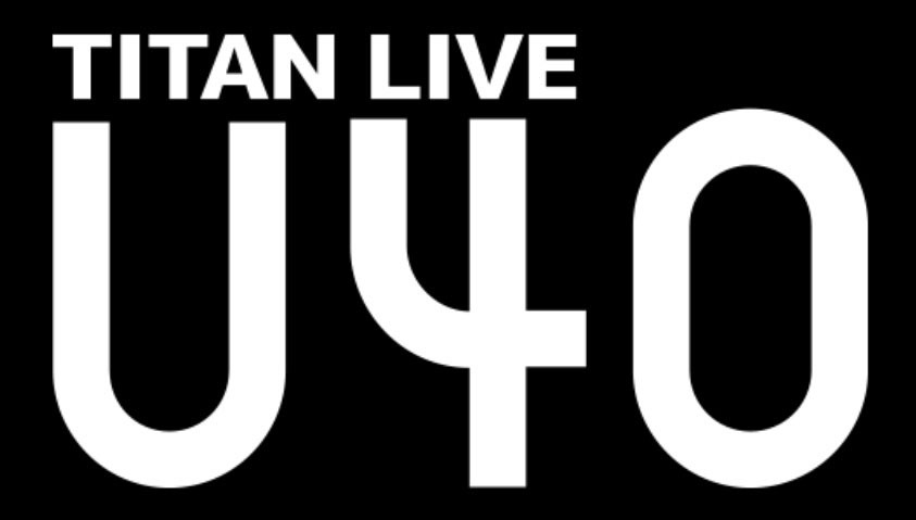 「TITAN LIVE U40」ロゴ