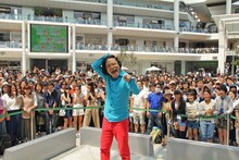 DVD「Ω」の発売記念イベントを開催した永野。