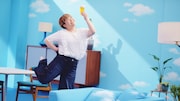 CM「春菜も爽快」篇のワンシーン。