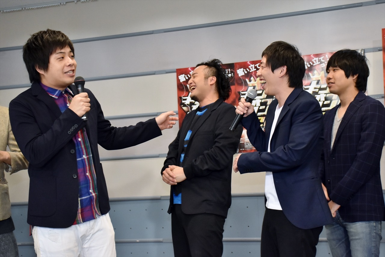 （左から）バンビーノ、さらば青春の光。