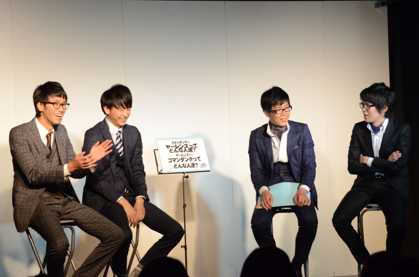 トークコーナーの様子。