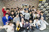 「G-1グランプリ上野」の参加芸人たち。