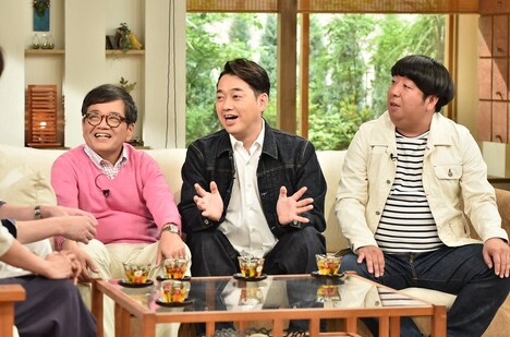 （左から）森永卓郎、バナナマン。(c)TBS