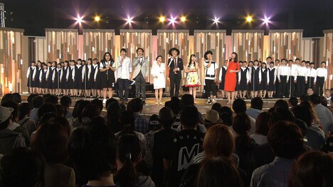 「明日へつなげるライブ～福島県郡山市～」のワンシーン。(c)NHK