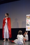映画「神様メール」の公開記念トークイベントの様子。