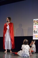 映画「神様メール」の公開記念トークイベントの様子。