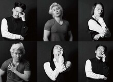 「東京グラフィティ」のWeb版に掲載されているメイプル超合金・カズレーザーとピスタチオの写真。