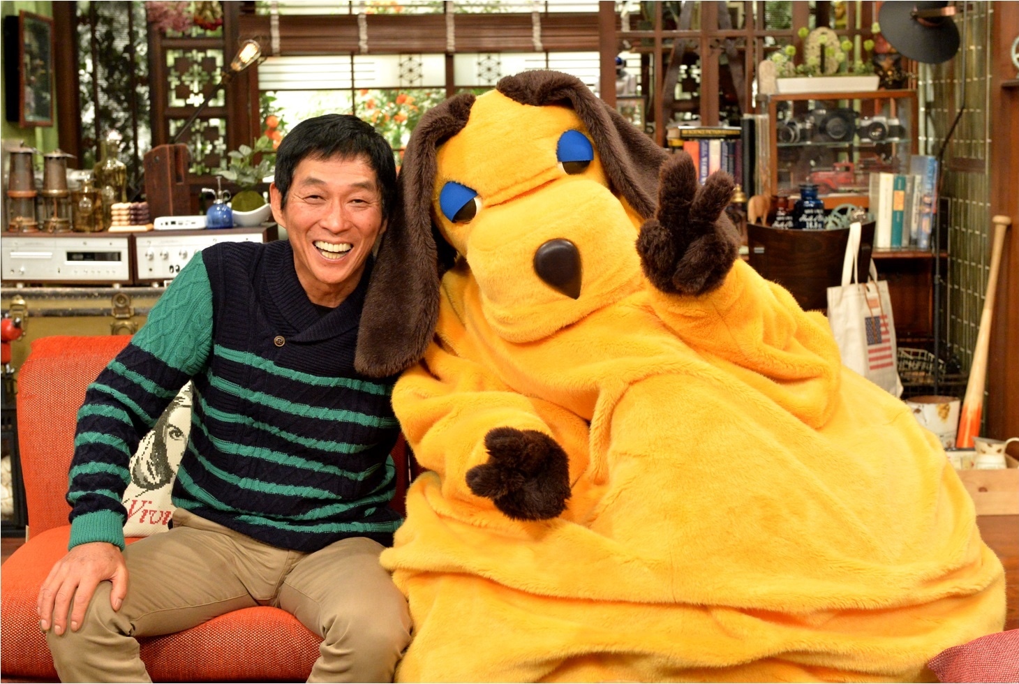 「さんまのまんま」に出演する、明石家さんま。(c)関西テレビ