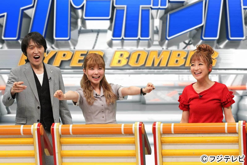 「ネプリーグ」に「成り上がりチーム」のメンバーとして出演する（左から）千原ジュニア、益若つばさ、鈴木奈々。