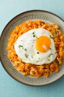 「にんじんたっぷりチキンライス」 / 写真：鈴木正美（Studio　Orange）