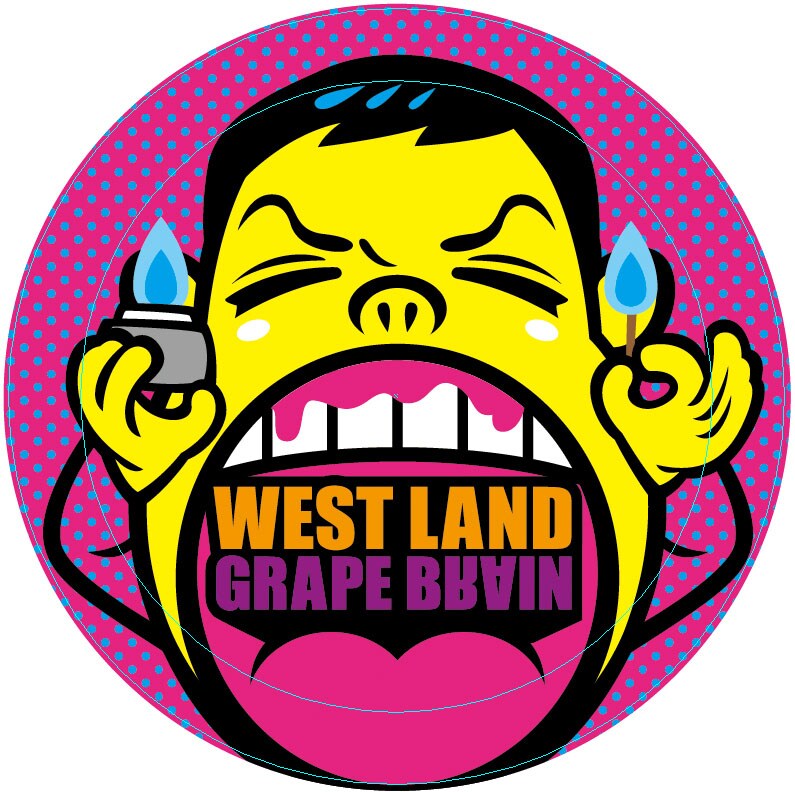 歯茎血バッジのデザイン。