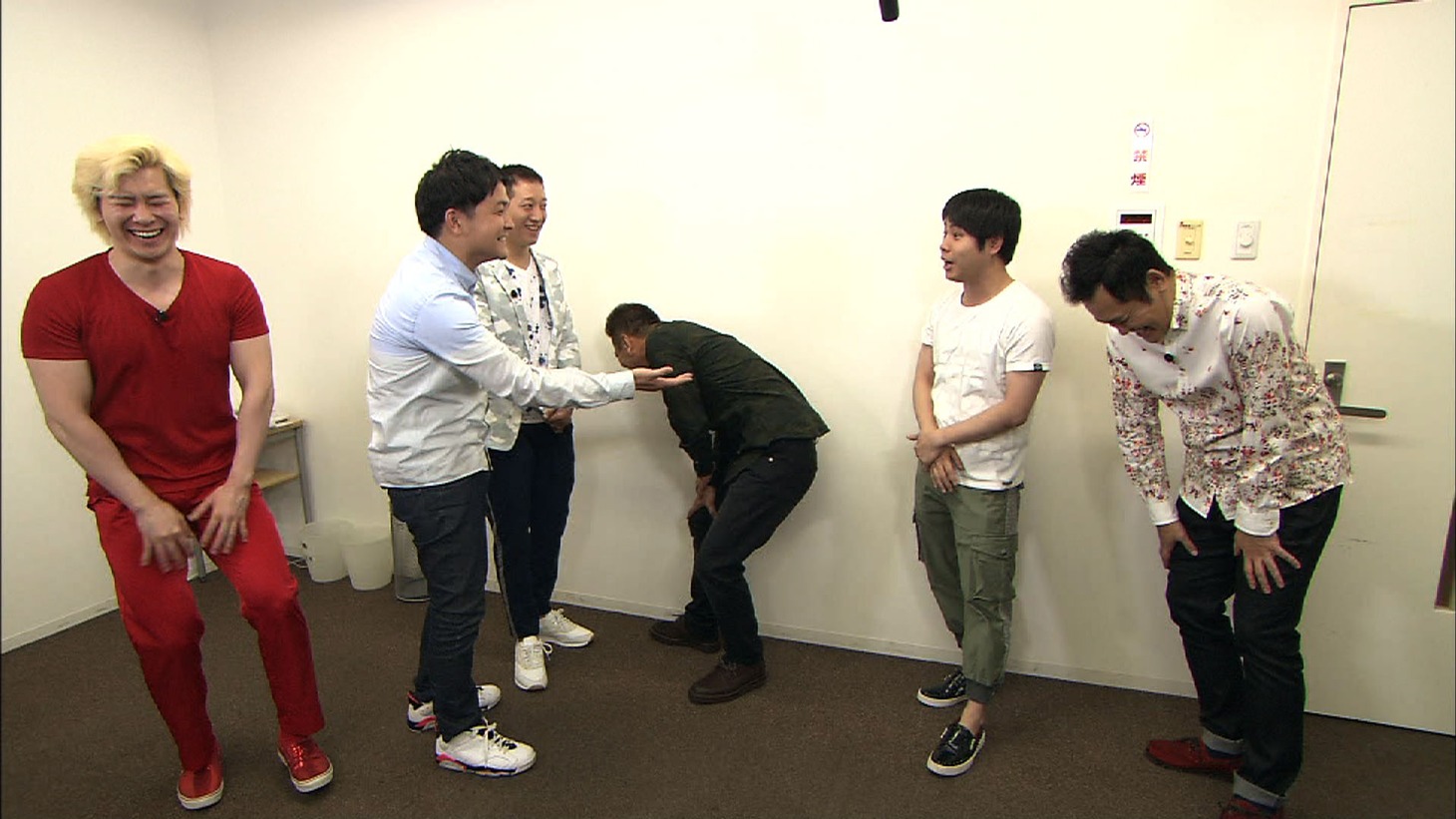「くりぃむナンチャラ」の「リオデジャネイヨ選手権」のワンシーン。(c)テレビ朝日