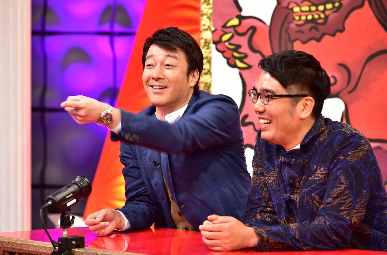 「そろそろここら辺で話しといた方がいい話」に出演する（左から）加藤浩次、おぎやはぎ小木。(c)TBS
