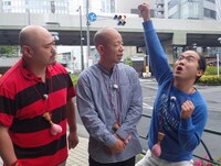 （左から）安田大サーカス・クロちゃん、バイきんぐ小峠、トレンディエンジェル斎藤。(c)CBC