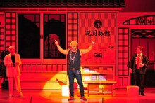 吉本新喜劇に登場した真壁刀義。