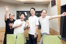 ゲストにはんにゃ（中央2人）とトレンディエンジェル。(c)文化放送