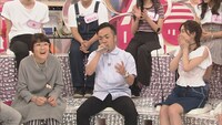 先生役の晋平太と、ゲストのオアシズ光浦。(c)NHK