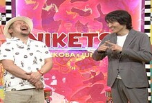 左からケンドーコバヤシ、千原ジュニア。(c)読売テレビ