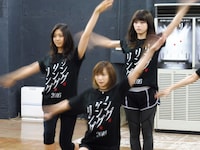 公開稽古の様子。