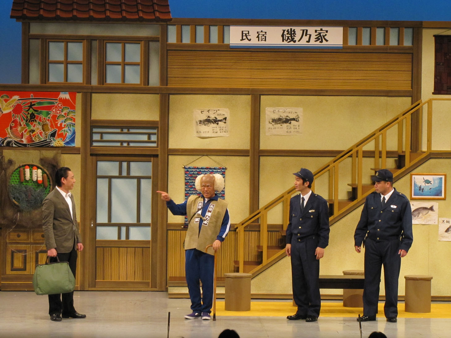 辻本座長セレクト公演「茂造の失われた過去」のワンシーン。
