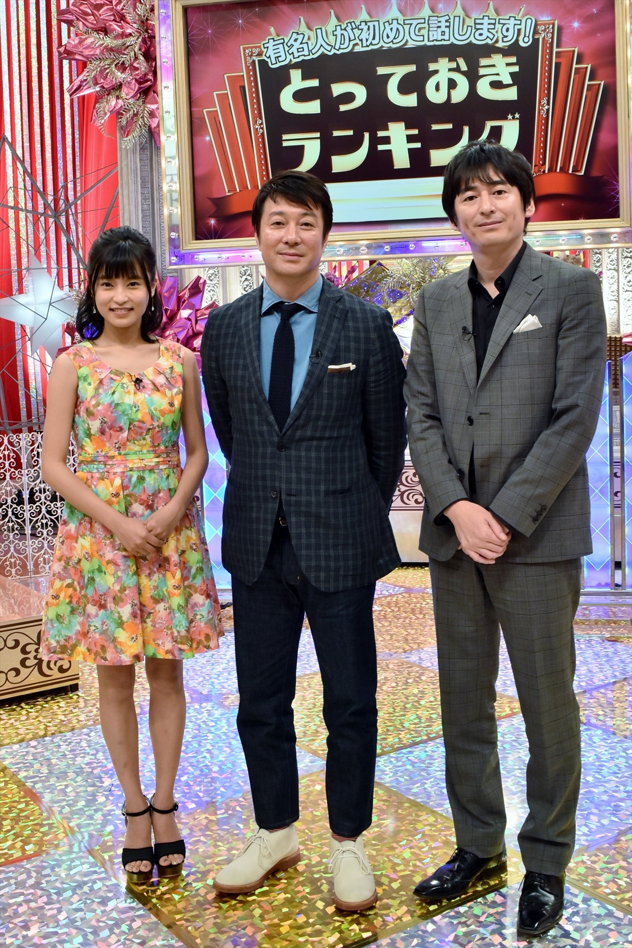 （左から）小島瑠璃子、加藤浩次、博多大吉。