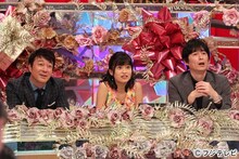 （左から）加藤浩次、小島瑠璃子、博多大吉。