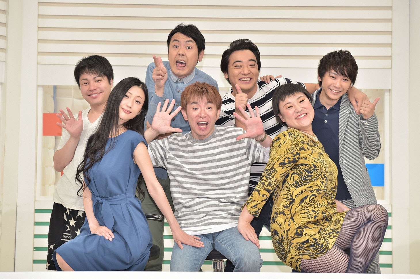 「七人のコント侍」第14期メンバー。(c)NHK