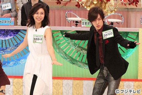 左から松嶋菜々子、DAIGO。