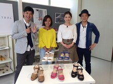 左からシャンプーハットてつじ、田中律子、飯田圭織、シャンプーハットこいで。(c)読売テレビ