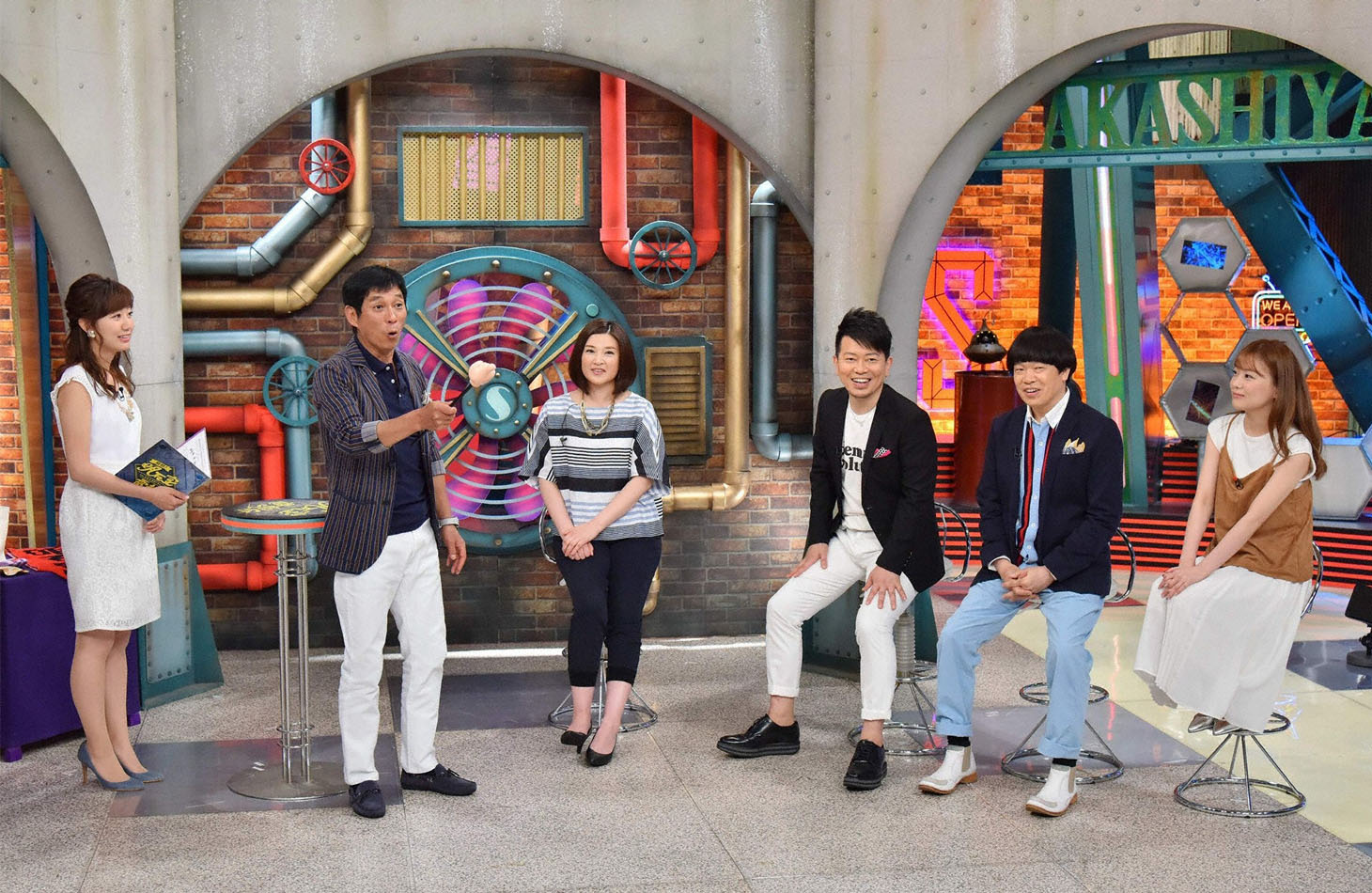 「痛快！明石家電視台」6月20日放送回のワンシーン。(c)MBS