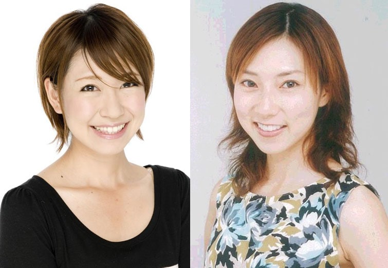 左から桜 稲垣早希、宮村優子。