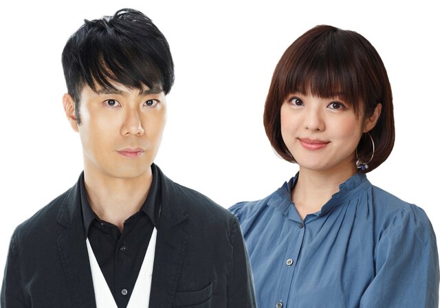 左から藤井隆、喜多ゆかりアナウンサー。(c)ABC