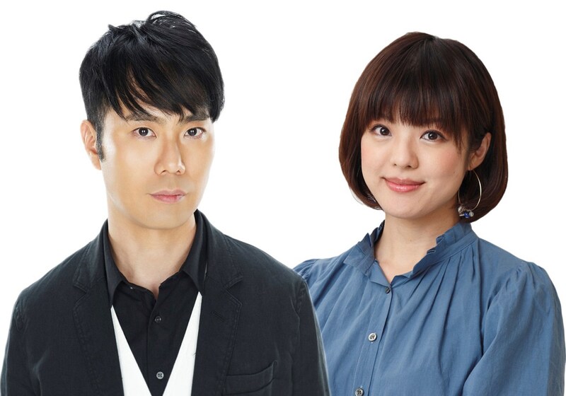 左から藤井隆、喜多ゆかりアナウンサー。(c)ABC