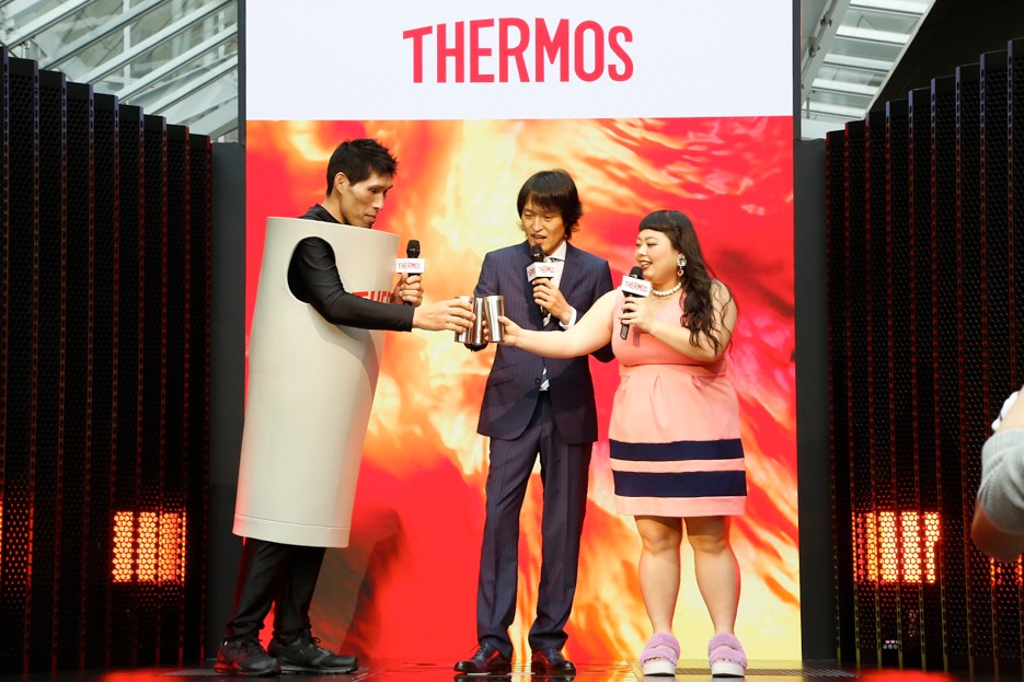 （左から）篠原信一、千原ジュニア、渡辺直美。