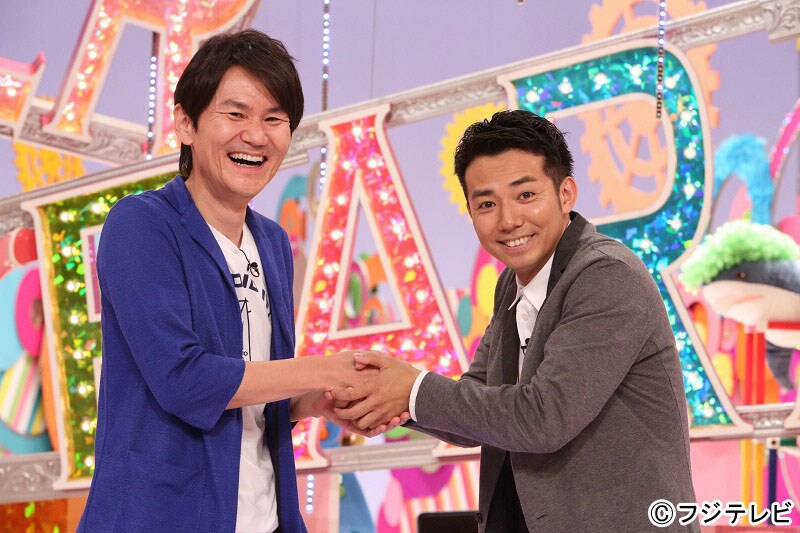 左から、南原清隆、ピース綾部。