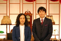 「文系なごやかバラエティ 大吉又吉」に出演するピース又吉と博多大吉。