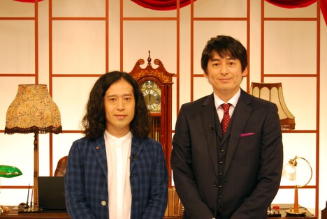 「文系なごやかバラエティ 大吉又吉」に出演するピース又吉と博多大吉。