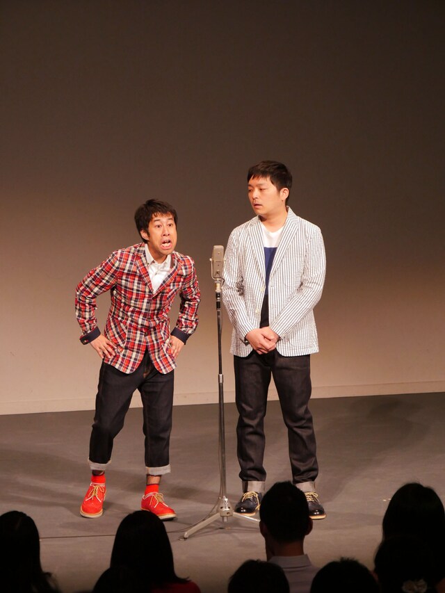 ウエストランド単独ライブ「GRIN!」の様子。