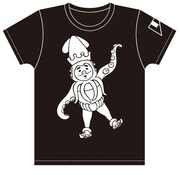 「LIFE! オリジナルTシャツ（イカ大王）黒（S・M・L）」イメージ